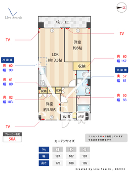 ドヌール南塚口 402 【兵庫県塚口駅】 の間取り図