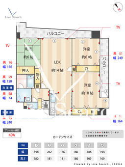 アンピール祇園駅 1101 【福岡県中州川端駅】 の間取り図