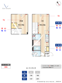 ミハス三軒茶屋Ⅳ 104 【三軒茶屋駅】 の間取り図