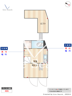 BOT733 X1 【東京都目黒駅】 の間取り図