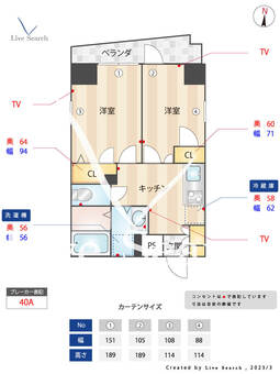 第8新栄ビル 701 【東京都中野新橋駅】 の間取り図