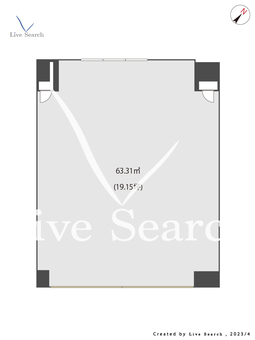 DIANA GARDEN 1FB 【福岡県薬院駅】 の間取り図