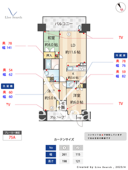 ローレルコート上野芝町四丁 1002 【大阪府上野芝駅】 の間取り図