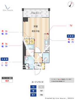 alivio HORIUCHI 306 【東京都目黒駅】 の間取り図