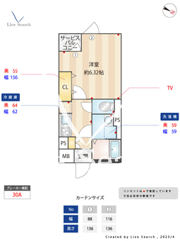 エルファーロ笹塚Ⅰ 206 【東京都笹塚駅】 の間取り図