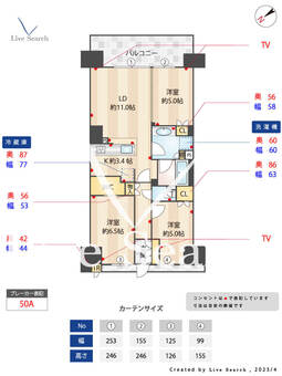 クラッシィハウス京都六地蔵　ブライトテラス棟(A) 730 【京都府六地蔵駅】 の間取り図