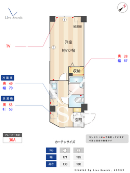 ツインズ目白B棟 208 【東京都雑司が谷駅】 の間取り図