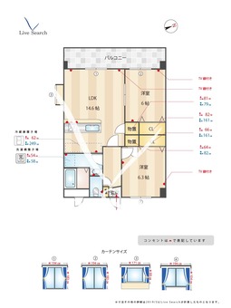 ファミーユ　シオハマ 201 【福岡県和白駅】 の間取り図