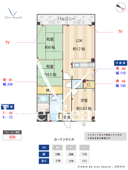 サンマリノ三苫 208 【福岡県三苫駅】 の間取り図
