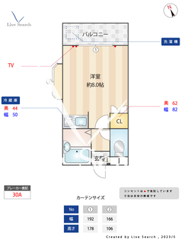 ロマネスク香椎 206 【福岡県香椎駅】 の間取り図
