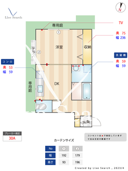 ASANTE(アサンテ) 103 【兵庫県大池駅】 の間取り図