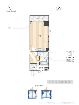 ライオンズマンション舞鶴第三 401 【福岡県赤坂駅】 の間取り図