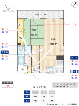 ヴァリエ大橋 205 【福岡県大橋駅】 の間取り図
