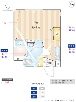 エルファーロ代々木 101 【東京都代々木駅】 の間取り図