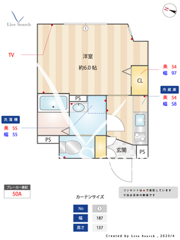 エルファーロ代々木 103 【東京都代々木駅】 の間取り図