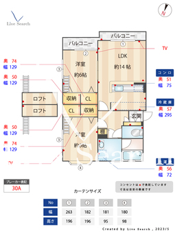 アパートヤギⅢ 201 【福岡県藤崎駅】 の間取り図