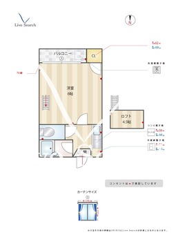 エスパルス室見 202 【福岡県室見駅】 の間取り図