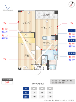 サニーガーデン 505 【福岡県笹原駅】 の間取り図