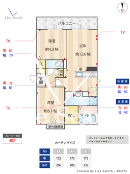 D-room長住北A棟 302 【福岡県高宮駅】 の間取り図
