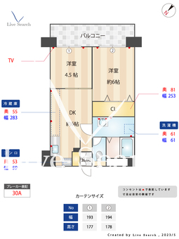 博多エステートビル 703 【福岡県博多駅】 の間取り図