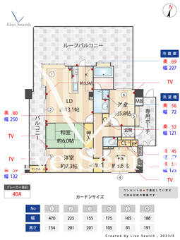 ダイアパレスグランデージ今宿 901 【福岡県今宿駅】 の間取り図