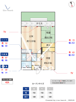 ベルビュ21 102 【福岡県西鉄二日市駅】 の間取り図