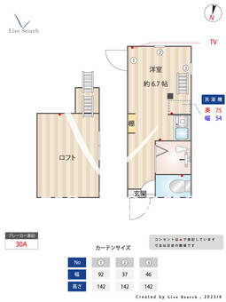 サンマルコパーク 207 【東京都下落合駅】 の間取り図