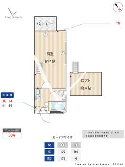 SⅡ参宮橋 201 【東京都参宮橋駅】 の間取り図