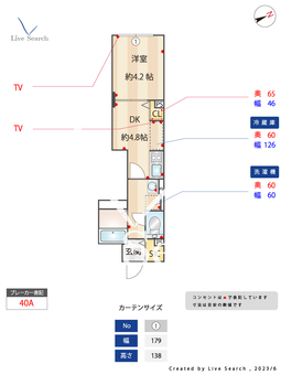 エルファーロ神楽坂Ⅱ 204 【東京都神楽坂駅】 の間取り図