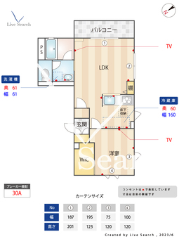 Palcon WAND 101 【神奈川県高田駅】 の間取り図