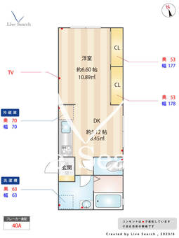Luce Todoroki ROOM3 【東京都等々力駅】 の間取り図