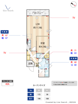 ZX minami - Otsuka Ⅱ 205 【東京都新大塚駅】 の間取り図