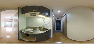 県庁前シティピアエクセル30 808 【福岡県千代県庁口駅】 の間取り図