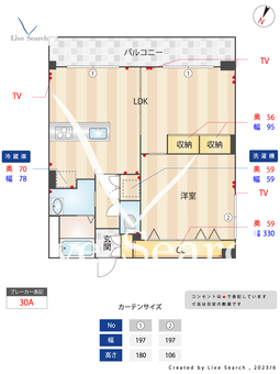 篠隈ビル 301 【福岡県高宮駅】 の間取り図