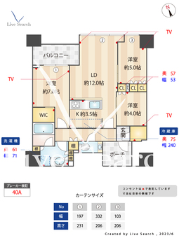 白金ザ・スカイ　東棟 818 【東京都白金高輪駅】 の間取り図