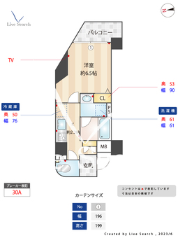ハラスパジオシ下北沢 201 【東京都下北沢駅】 の間取り図