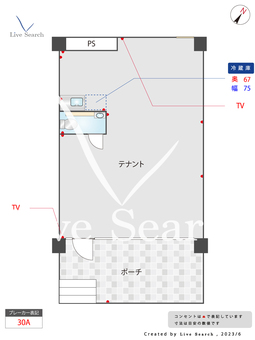 skマンション 107 【千葉県東千葉駅】 の間取り図