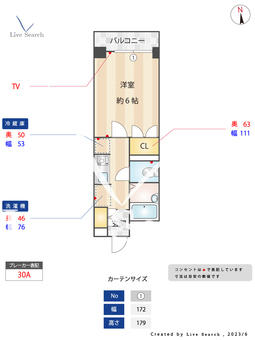 ABCマンション 301 【福岡県大橋駅】 の間取り図