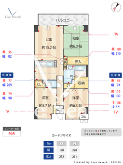 パロス美野島 211 【福岡県竹下駅】 の間取り図