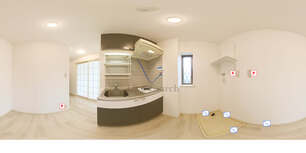 キングスネスト E 【東京都和泉多摩川駅】 の間取り図