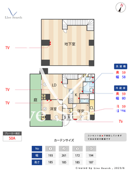 NABOCUL御苑ビル 101 【東京都代々木駅】 の間取り図