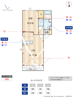 River　Field 202 【兵庫県大倉山駅】 の間取り図