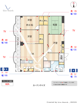 セリーンライフ八番館 602 【東京都町屋駅】 の間取り図