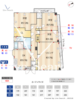 柳ビル 201 【東京都喜多見駅】 の間取り図