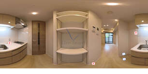 パークリュクス大手門mono 206 【福岡県赤坂駅】 の間取り図