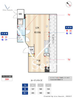 目黒サンライズマンション 904 【東京都目黒駅】 の間取り図