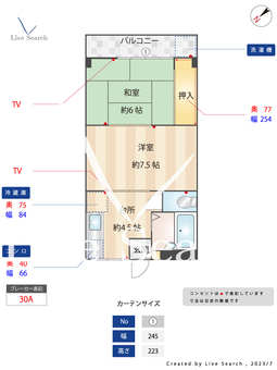 ドミール吉田 202 【神奈川県川崎駅】 の間取り図