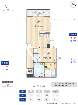 AVENTISM 203 【東京都幡ヶ谷駅】 の間取り図