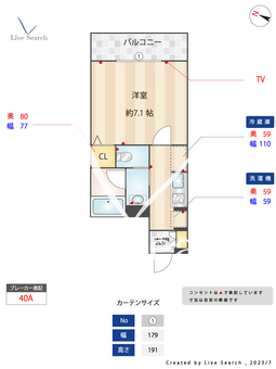 AVENTISM 202 【東京都幡ヶ谷駅】 の間取り図