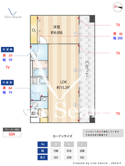 Link･F 501 【福岡県博多南駅】 の間取り図